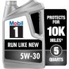 imageMobil 1 Extended Performance Full Synthetic Motor Oil 0W20 5 Quart5 Quart