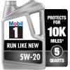imageMobil 1 Extended Performance Full Synthetic Motor Oil 0W20 5 Quart5 Quart