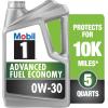 imageMobil 1 Extended Performance Full Synthetic Motor Oil 0W20 5 Quart5 Quart