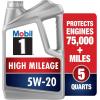 imageMobil 1 Extended Performance Full Synthetic Motor Oil 0W20 5 Quart5 Quart