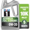 imageMobil 1 Extended Performance Full Synthetic Motor Oil 0W20 5 Quart5 Quart