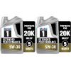 imageMobil 1 Extended Performance Full Synthetic Motor Oil 0W20 5 Quart5 Quart Pack of 2