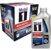 imageMobil 1 High Mileage Full Synthetic Motor Oil 5W30 6Pack of 1 quarts6pack of 1 quarts