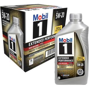 imageMobil 1 Extended Performance Full Synthetic Motor Oil 5W30 6pack of 1 quarts1 Quart  Pack of 6
