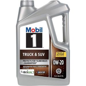 imageMobil 1 Extended Performance High Mileage 0W20 5QTTruck  SUV Full Synthetic
